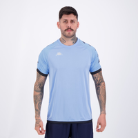 Camiseta Kappa Edinburgh Azul Celeste