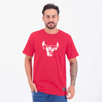 Camiseta NBA Chicago Bulls Spray Vermelha