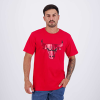 Camiseta NBA Gloss Chicago Bulls Vermelha