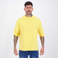Camiseta NBA Los Angeles Lakers Amarela e Marrom