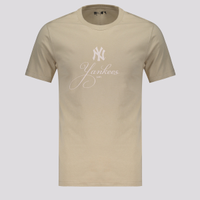 Camiseta New Era MLB New York Yankees Classic Bege