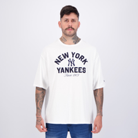Camiseta New Era MLB New York Yankees Heritage Branca