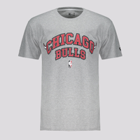 Camiseta New Era NBA Chicago Bulls All Core Cinza