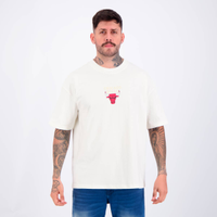 Camiseta New Era NBA Chicago Bulls Core Historic Off White