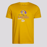 Camiseta New Era NBA Los Angeles Lakers I Amarela