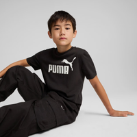 Camiseta Puma ESS NO. 1 Juvenil Preta