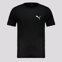 Camiseta Puma ESS Small Logo Poly Preta