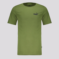 Camiseta Puma ESS Small Logo Verde Oliva