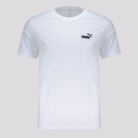 Camiseta Puma ESS Small NO. 1 Logo Branca
