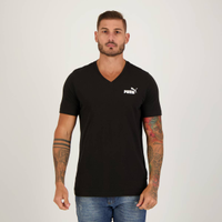 Camiseta Puma ESS V Neck Preta