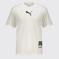 Camiseta Puma Sport Relaxed Graphic Branca