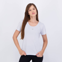 Camiseta Reebok Workout SS Feminina Azul