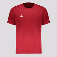 Camiseta Topper Classic Juvenil Vermelha