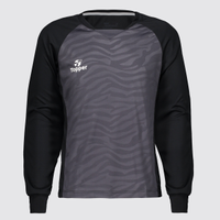 Camiseta Topper Goleiro Ethnic Manga Longa Juvenil Cinza