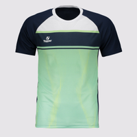 Camiseta Topper Team II Azul e Verde