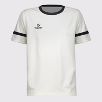 Camiseta Topper Thunder II Juvenil Off White