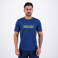 Camiseta Topper Treino Stamp Logo Azul