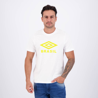 Camiseta Umbro GT Brazil Branca