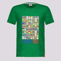 Camiseta Umbro x Panini IMISSYOU Juvenil Verde