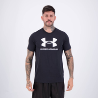 Camiseta Under Armour Logo Update SS Preta