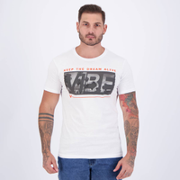 Camiseta Vibe Branca e Preta