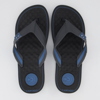 Chinelo Cartago Arizona Preto e Azul