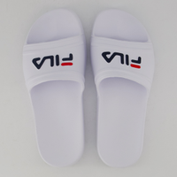 Chinelo Fila Sleek Slide Feminino Branco e Marinho
