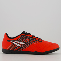 Chuteira Penalty Furia Y-4 Futsal Vermelha e Preta