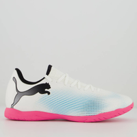 Chuteira Puma Future 7 Play IT Futsal Branca