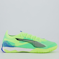 Chuteira Puma Ultra 5 Match Futsal Verde