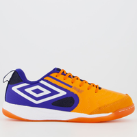 Chuteira Umbro Pro 5 Bump Futsal Laranja