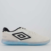 Chuteira Umbro Pro Challenge Futsal Branca e Azul