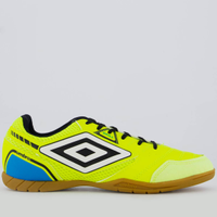 Chuteira Umbro Skill Futsal Verde e Preta