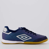 Chuteira Umbro Speciali Classic Futsal Marinho e Cinza