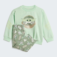 Conjunto Adidas X Star Wars Infantil Verde