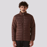 Jaqueta Fila Touch Light Marrom Escuro