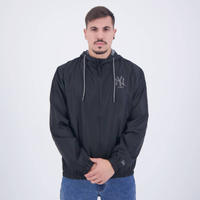 Jaqueta New Era Corta Vento MLB New York Yankees Basic Preta
