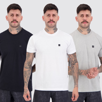 Kit 03 Camisetas Oakley Patch Three