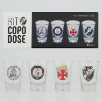 Kit 4 Copos Dose Vasco