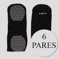 Kit 6 Pares de Meia Lupo Performace Antiderrapante