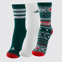 Kit Meia Adidas GFX Cano Alto 3 Pares