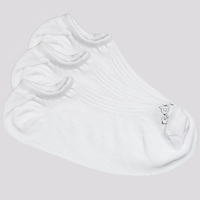 Kit Meia Kappa 3 Pares Super Invisível Branca
