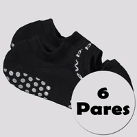 Kit Meia New Balance 6 Pares Sapatilha Preta