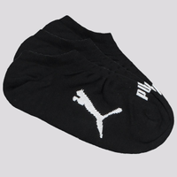 Kit Meia Puma Sapatilha 3 Pares Feminina Preta