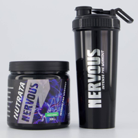 Kit Pré-Treino Nutrata Nervous 300g + Coqueteleira