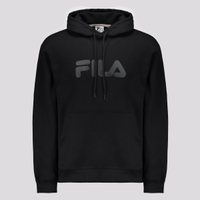 Moletom Fila Comfort Letter III Com Capuz Preto