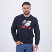 Moletom New Balance São Paulo 2024 Preto