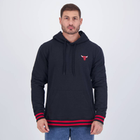 Moletom New Era NBA Chicago Bulls Preta
