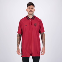 Polo Dragão Premium Atlético Goianiense Comissão 2024 Vermelho