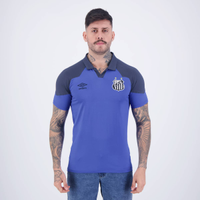 Polo Umbro Santos Viagem 2023 Azul